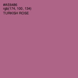 #AE6486 - Turkish Rose Color Image
