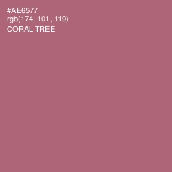 #AE6577 - Coral Tree Color Image
