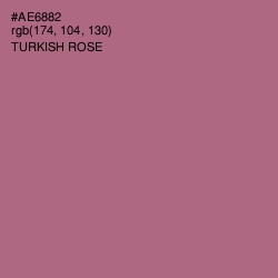 #AE6882 - Turkish Rose Color Image