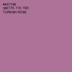 #AE7198 - Turkish Rose Color Image