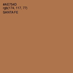 #AE754D - Santa Fe Color Image