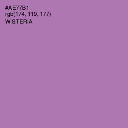 #AE77B1 - Wisteria Color Image