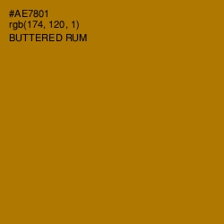 #AE7801 - Buttered Rum Color Image