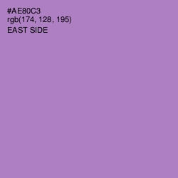 #AE80C3 - East Side Color Image