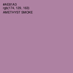 #AE81A3 - Amethyst Smoke Color Image