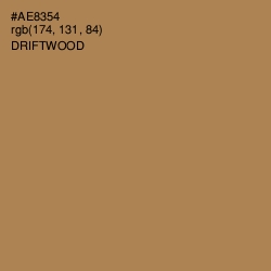 #AE8354 - Driftwood Color Image