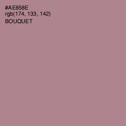 #AE858E - Bouquet Color Image