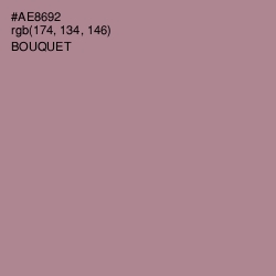 #AE8692 - Bouquet Color Image