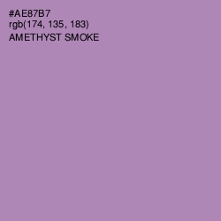 #AE87B7 - Amethyst Smoke Color Image