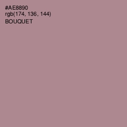 #AE8890 - Bouquet Color Image