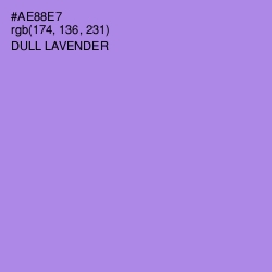 #AE88E7 - Dull Lavender Color Image