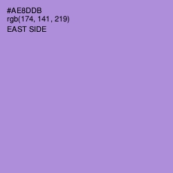 #AE8DDB - East Side Color Image