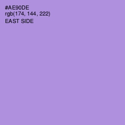 #AE90DE - East Side Color Image