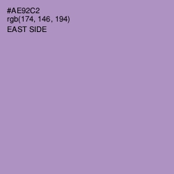 #AE92C2 - East Side Color Image