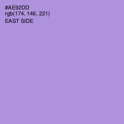 #AE92DD - East Side Color Image