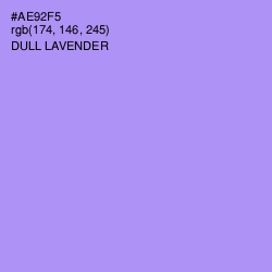 #AE92F5 - Dull Lavender Color Image