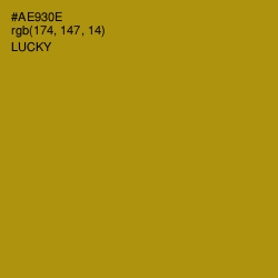 #AE930E - Lucky Color Image