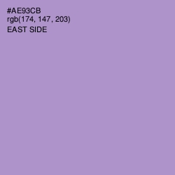 #AE93CB - East Side Color Image