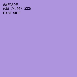 #AE93DE - East Side Color Image