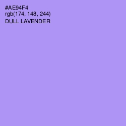 #AE94F4 - Dull Lavender Color Image