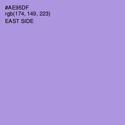 #AE95DF - East Side Color Image