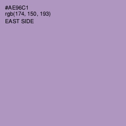 #AE96C1 - East Side Color Image