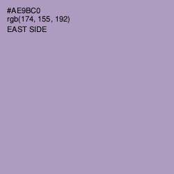 #AE9BC0 - East Side Color Image