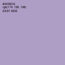 #AE9EC6 - East Side Color Image