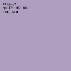 #AE9FC1 - East Side Color Image