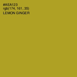 #AEA123 - Lemon Ginger Color Image