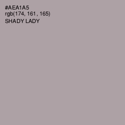 #AEA1A5 - Shady Lady Color Image