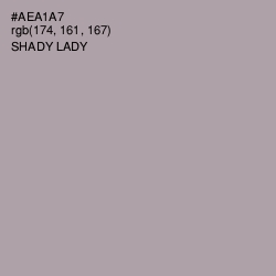 #AEA1A7 - Shady Lady Color Image