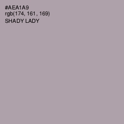 #AEA1A9 - Shady Lady Color Image