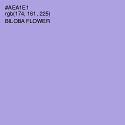 #AEA1E1 - Biloba Flower Color Image