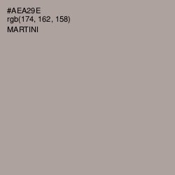 #AEA29E - Martini Color Image