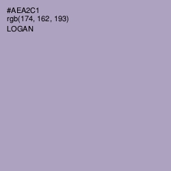 #AEA2C1 - Logan Color Image