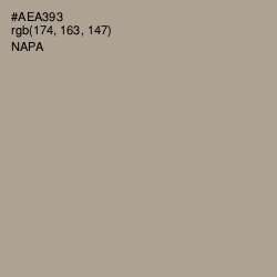 #AEA393 - Napa Color Image