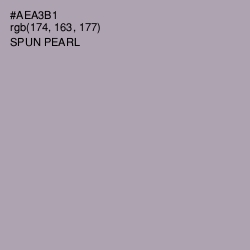 #AEA3B1 - Spun Pearl Color Image