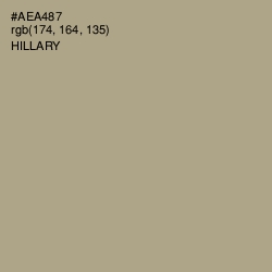 #AEA487 - Hillary Color Image