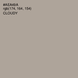 #AEA49A - Cloudy Color Image