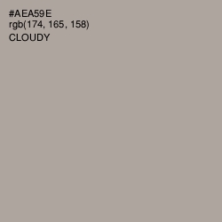 #AEA59E - Cloudy Color Image