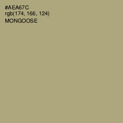 #AEA67C - Mongoose Color Image
