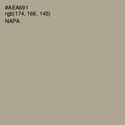 #AEA691 - Napa Color Image