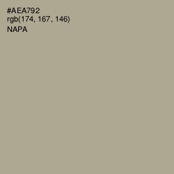 #AEA792 - Napa Color Image