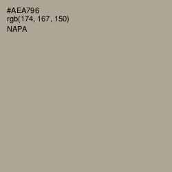 #AEA796 - Napa Color Image