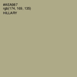 #AEA987 - Hillary Color Image