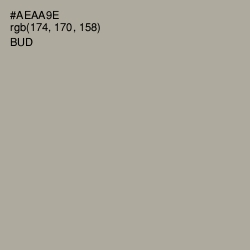 #AEAA9E - Bud Color Image
