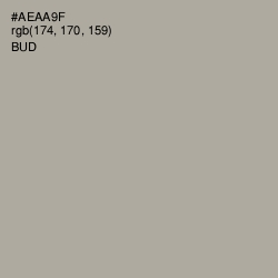 #AEAA9F - Bud Color Image