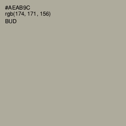 #AEAB9C - Bud Color Image