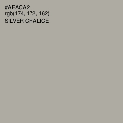 #AEACA2 - Silver Chalice Color Image